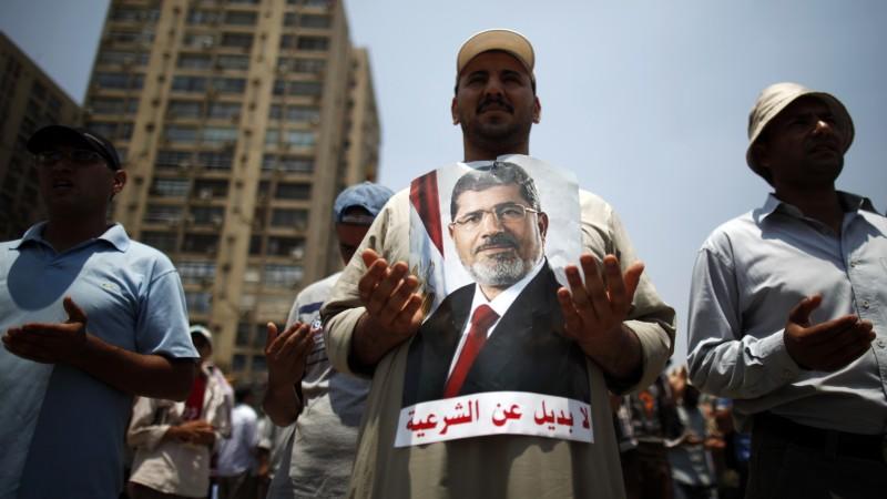 Die Anhänger von Mohammed Mursi wollen dessen Absetzung nicht akzeptieren.
