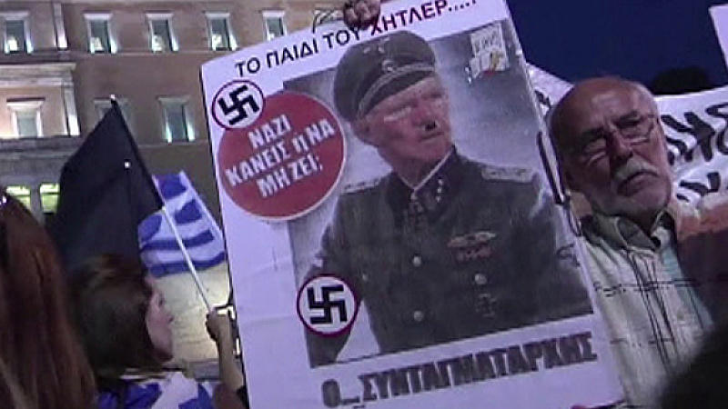 Griechenland Schulden Schäuble Proteste