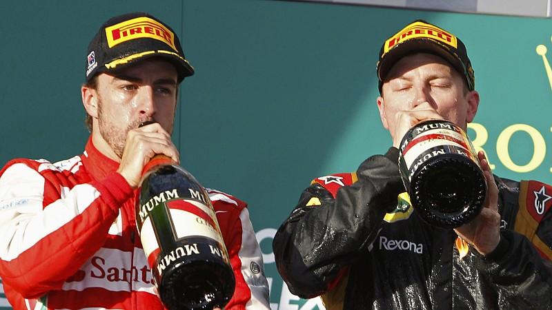 Fernando Alonso könnte mit Kimi Räikkönen einen starken Teamkollegen bei Ferrari bekommen
