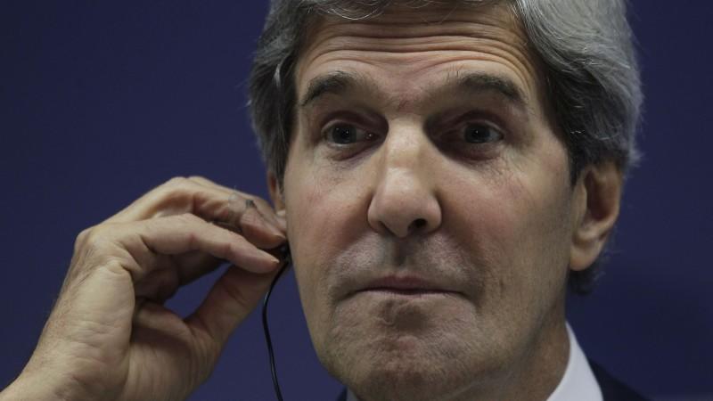 US-Außenminister John Kerry wirft dem Assad-Regime vor, Beweise zu vertuschen.
