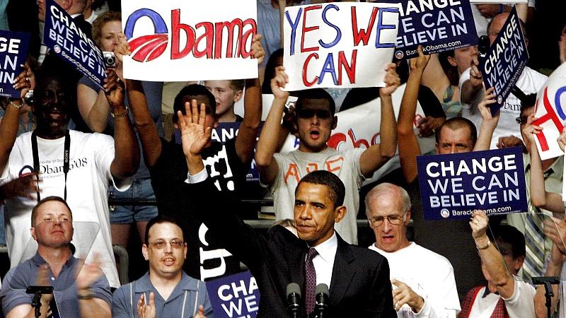 "Yes, we can" - diese Obama-Aussage ging um die Welt. Von den damit verbundenen Hoffnungen haben sich viele nicht erfüllt.