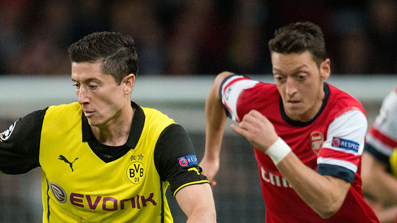 Mesut Özil sieht in Borussia Dortmund einen Favoriten auf den Gewinn der Champions League