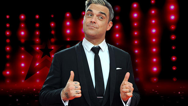 Robbie Williams tritt beim Finale von "Das Supertalent" 2013 auf