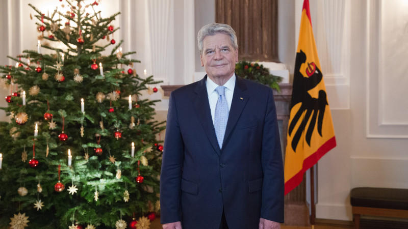 Weihnachtsansprache von Gauck