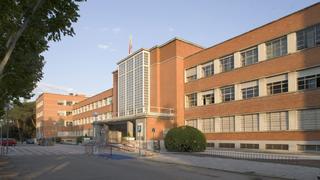 Faculty of Law, designed by Agustin Aguirre Lopez and built in 1931, at Complutense University, Moncloa Campus, University City, Madrid, Spain.