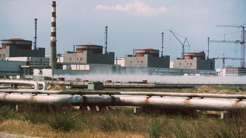 Atomkraftwerk Saporoschje in der Ukraine 