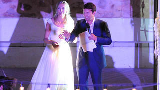 JAMES BLUNT AND SOFIA WELLESNEY PARTY AFTER WEDDING IN IBIZA