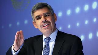 PIMCO's Chief Executive Officer and Co-Chief Investment Officer Mohamed El-Erian speaks during an interview at Thomson Reuters in New York in this March 31, 2011 file photo.  El-Erian, the chief economic adviser at Allianz SE, warned that global markets do not fully appreciate the risk posed by the Ukrainian crisis, a conflict which could push Europe into recession.   REUTERS/Shannon Stapleton/Files (UNITED STATES - Tags: BUSINESS)