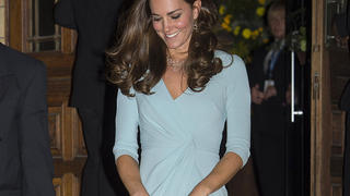 The Duchess of Cambridge, Patron of The Natural History Museum, attends the Wildlife Photographer of The Year 2014 Awards Ceremony. Her Royal Highness met the finalists, viewed the exhibition and joined Sir David Attenborough to present awards to the overall winners of the adult and under-18s competitions at the Natural History Museum, London, UK, on the 21st October 2014.Picture by Arthur Edwards/NPA-Pool