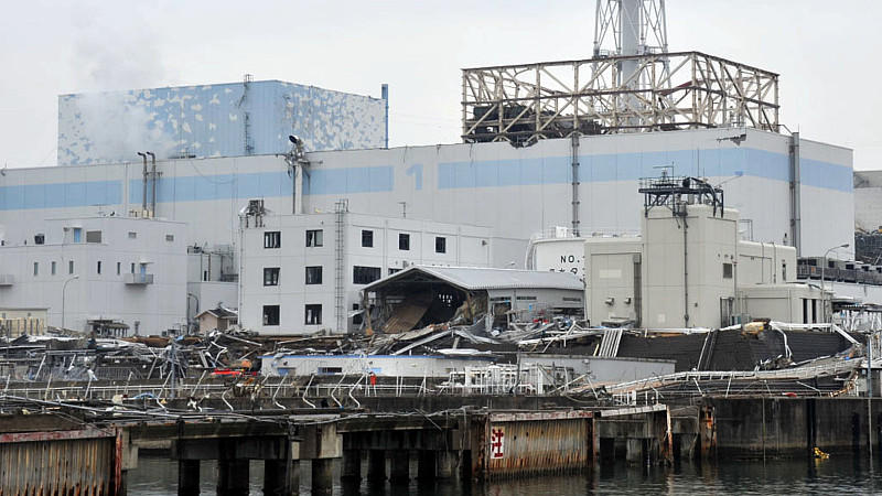 Ruinen des Atomkraftwerks Fukushima