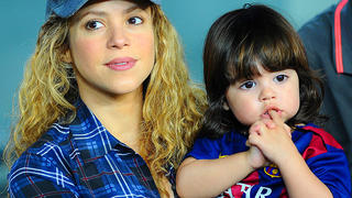 Shakira with her son Milan enjoys FC Barcelona 3-0 shutout over Eibar
