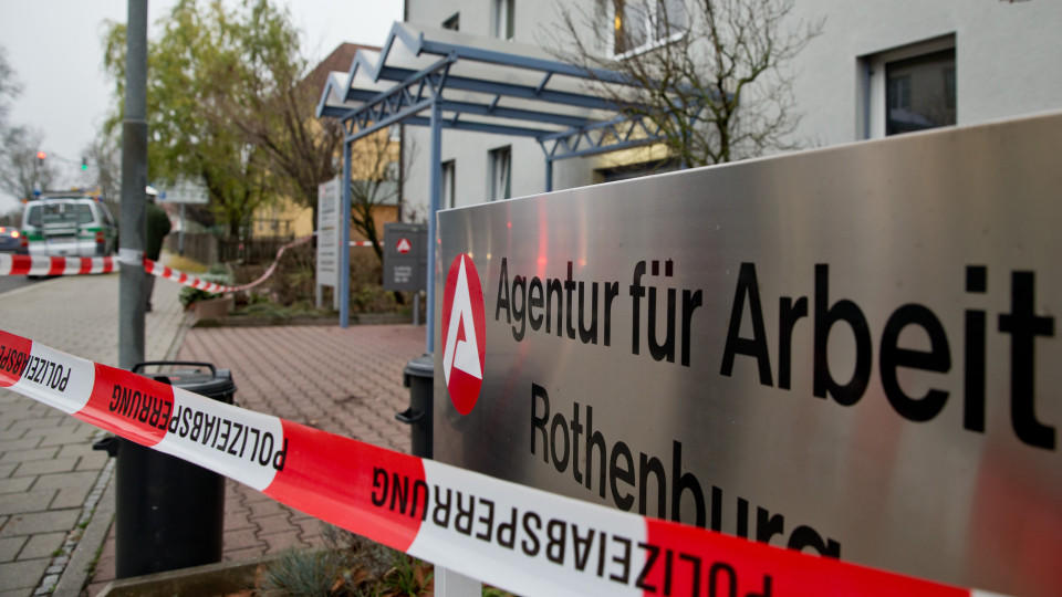 Mord in Jobcenter in Rothenburg ob der Tauber.