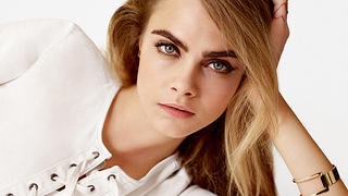 British supermodel Cara Delevingne appears in the Topshop Spring/Summer 15 campaign. It is her third campaign for the British fashion brand and the collection features 22-year-old Cara in a series of 15 'compelling images' wearing key looks from the new collection. 'This shoot is a move on from the previous two with emphasis on a clean and paired back aesthetic,' the company said in a statement. The ads were shot by Alasdair McLellan and styled by TOPSHOP Creative Director Kate Phelan. 
