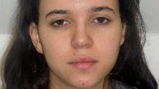 Jan. 9, 2015 - Paris, France - Hayat Boumeddiene, 26, is a Paris shooting suspect, on the run. Boumediene was not found in the grocery store and somehow managed to escape. Boumediene is suspected of having killed a female French police officer earlier this week. A massive manhunt in Paris is now underway to find her