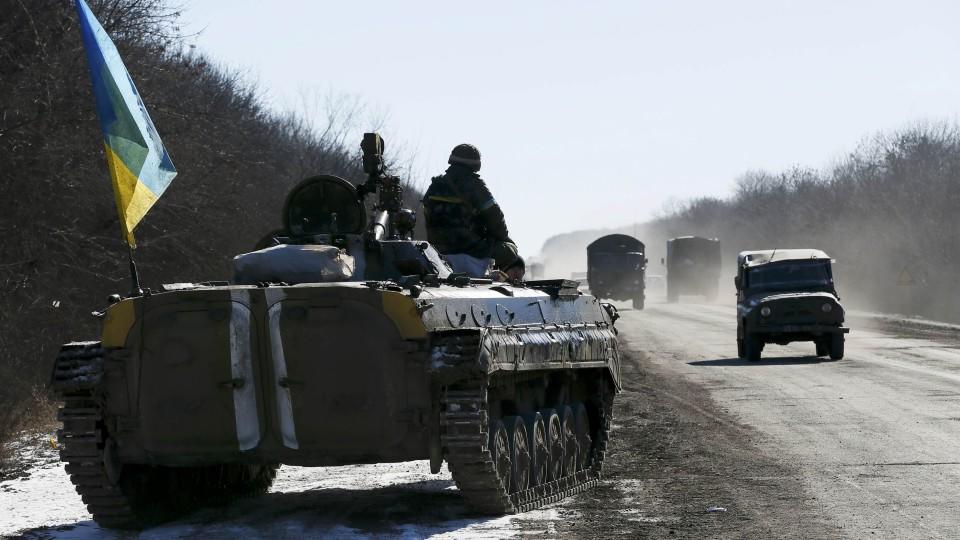 Rückzug ukrainischer Truppen aus Debalzewo