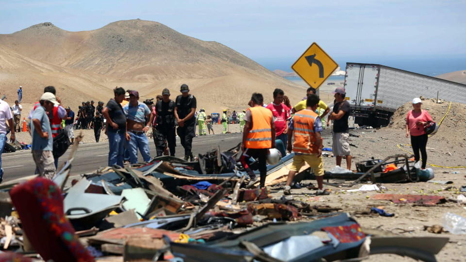 Fast 40 Tote bei schwerem Busunfall in Peru