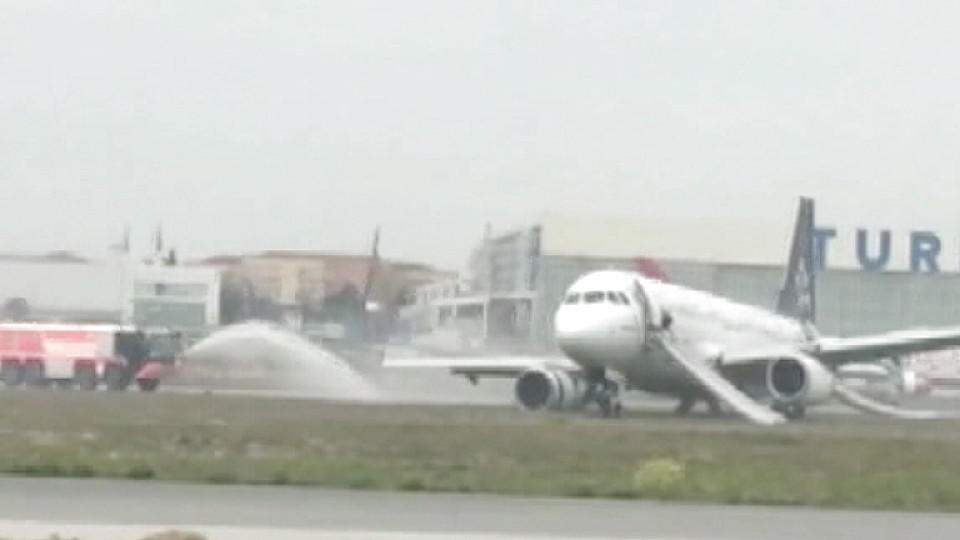Ein Airbus von Turkish Airlines musste in Istanbul notlanden.