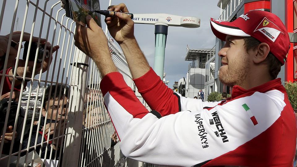 Sebastian Vettel, Ferrari, Monaco