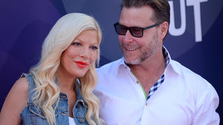Tori Spelling and Dean McDermott attend the Los Angeles premiere of Disney-Pixar's 'Inside Out' at the El Capitan Theatre on June 8, 2015 in Los Angeles, California. Photo by Lionel Hahn/AbacaUsa.com