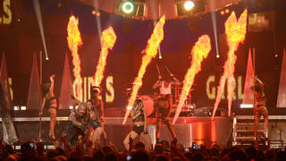Mötley-Crüe-Show im Herbst 2014 in Las Vegas