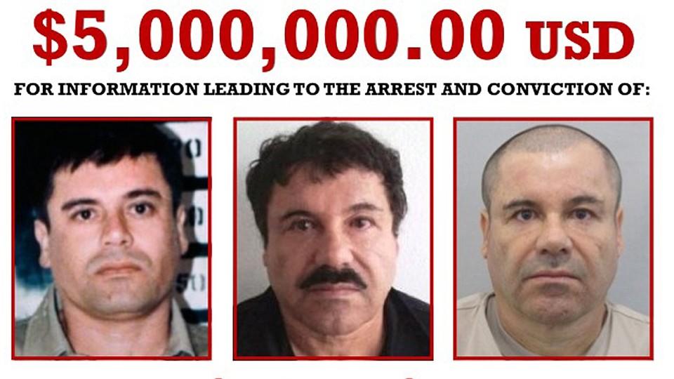 USA setzen Kopfgeld auf mexikanischen Drogenboss 'El Chapo' aus