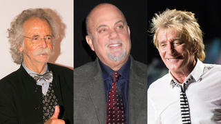 Jean Pütz (l.), Billy Joel (m.) und Rod Stewart wurden im gehobenen Alter nochmal zu Vätern