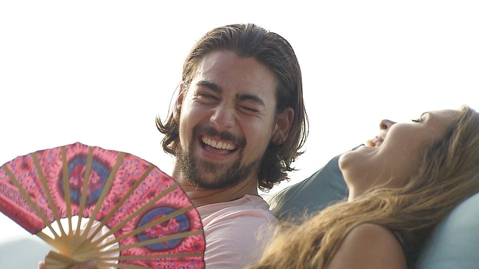 Patrick und Alisa genießen den Abend beim Dreamdate in Phuket