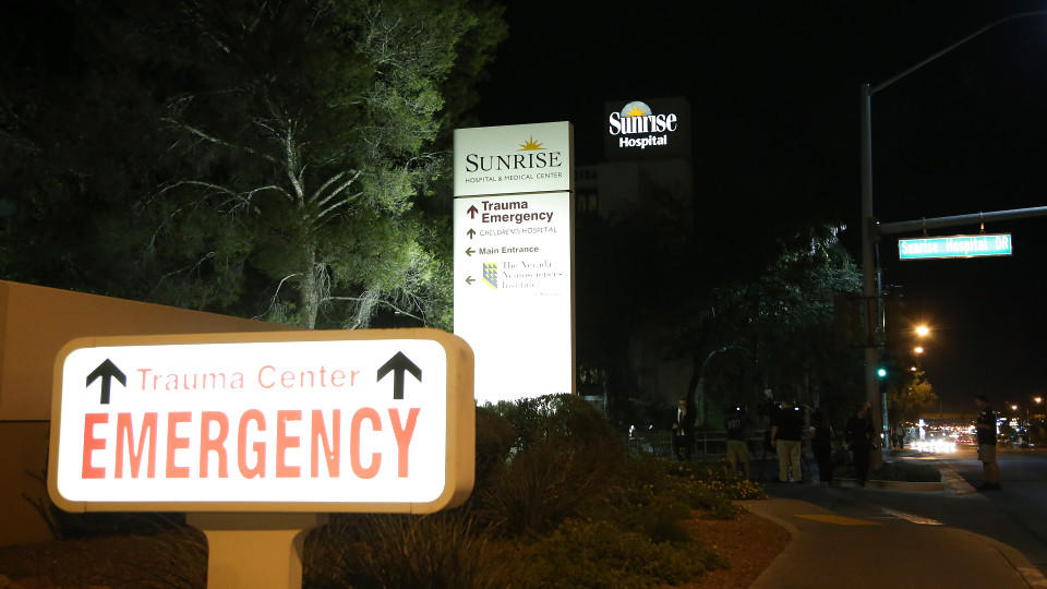 Im Sunrise Hospital & Medical Center wird Lamar Odom behandelt.