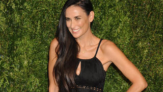 Actress Demi Moore and Zac Posen arrive for the 12th Annual CFDA/Vogue Fashion Fund Awards, held at Spring Studios in Tribeca in NYC
