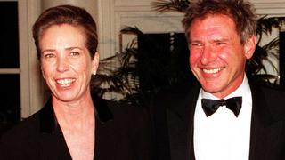 Melissa Mathison und Harrison Ford 1998 bei einem Dinner im Weißen Haus