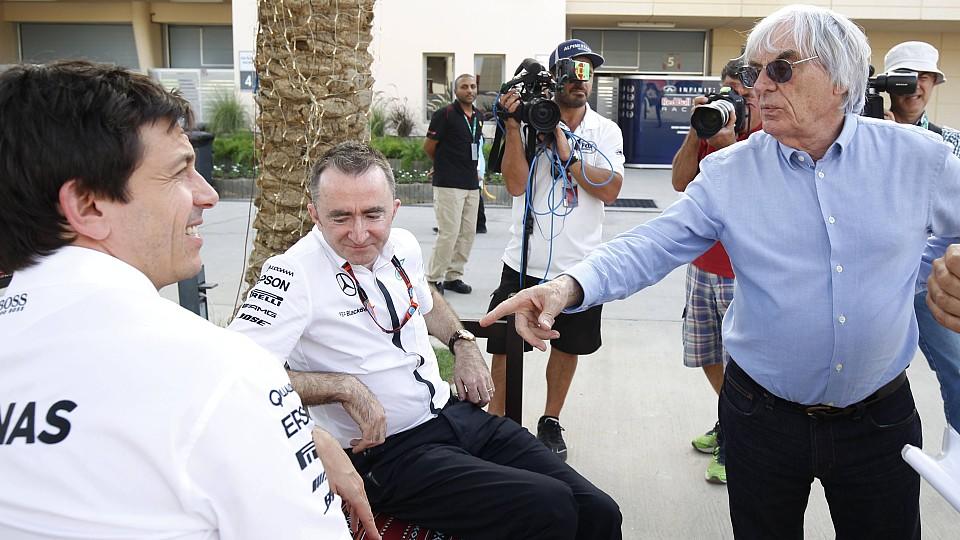 Laut F1-Boss Bernie Ecclestone hat Mercedes keine richtige Fan-Basis.