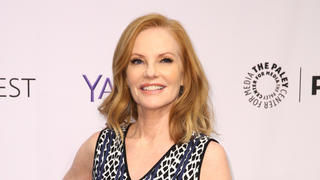 Marg Helgenberger arrives at the 2015 PaleyFest Fall TV Previews at The Paley Center for Media on Wednesday, Sept. 16, 2015, in Beverly Hills, Calif. (Photo by Rich Fury/Invision/AP)