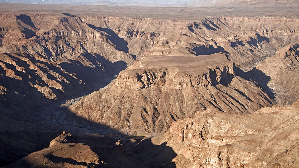 Der Fish River Canyon in Namibia gilt als eine der bedeutendsten Schluchtenlandschaften nach dem Grand Canyon in den USA.