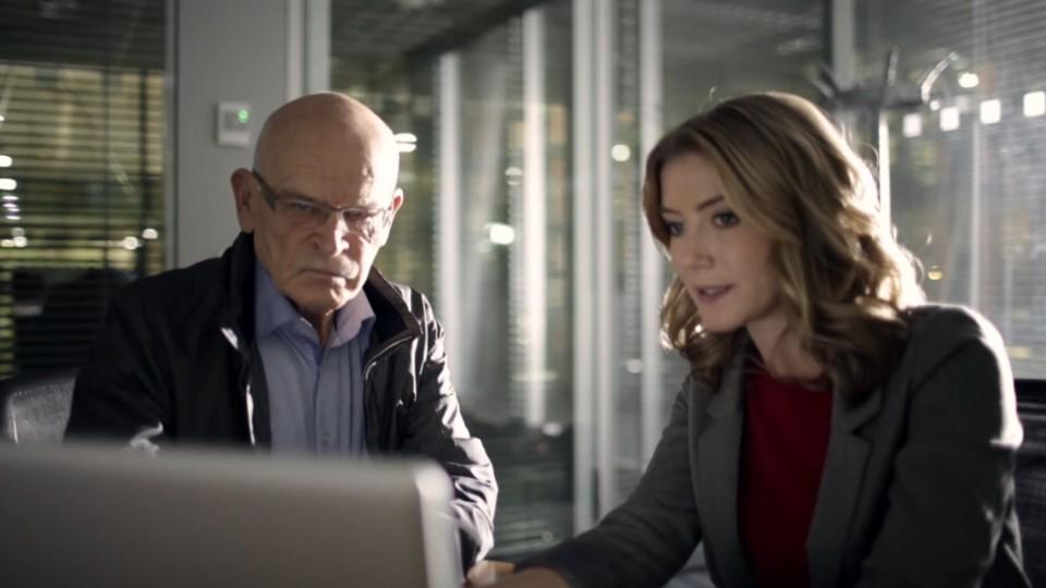 Günter Wallraff mit Pia Osterhaus