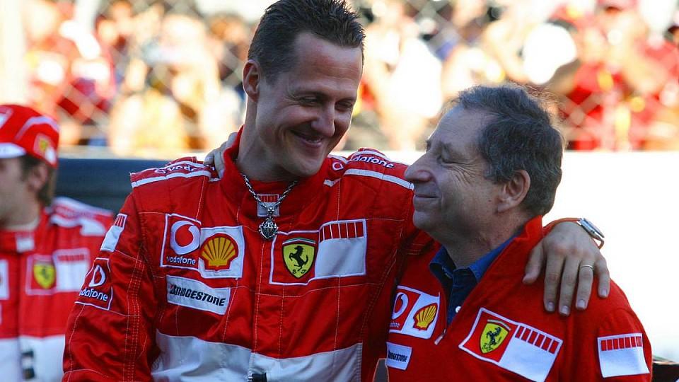 29.10.2006 Monza, Italy,Michael Schumacher (GER), Scuderia Ferrari and Jean Todt (FRA), Scuderia Ferrari, Teamchief, General Manager, Team Principal - Ferrari World Finals, Monza - www.xpb.cc, EMail: info@xpb.cc - copy of publication required for pri