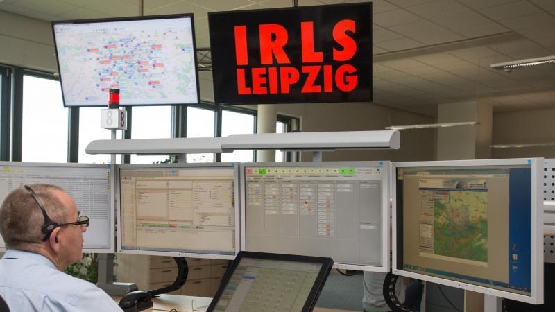 Neue Notruf-Zentrale der Leipziger Feuerwehr