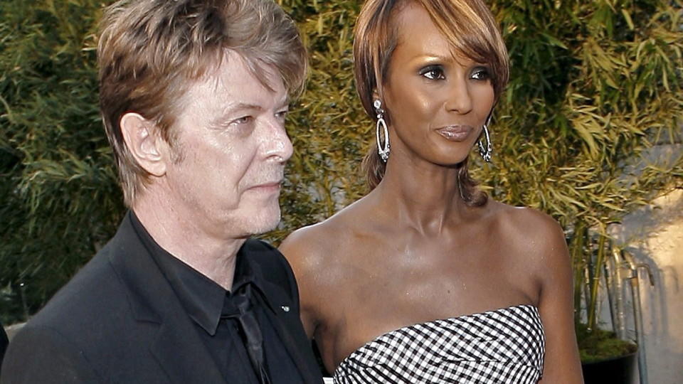 David Bowies Witwe Iman bricht ihr Schweigen