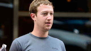 So kennt man Mark Zuckerberg: im schlichten, grauen T-Shirt