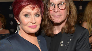 LOS ANGELES, CA - FEBRUARY 21:  TV personality Sharon Osbourne (L) and recording artist Ozzy Osbourne attend The Weinstein Company's Academy Awards Nominees Dinner in partnership with Chopard, DeLeon Tequila, FIJI Water and MAC Cosmetics on February 21, 2015 in Los Angeles, California.  (Photo by Charley Gallay/Getty Images for TWC)