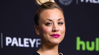 Actress Kaley Cuoco attends the The 33rd annual PaleyFest Los Angeles hosted by The Paley Center for Media, celebrating 'The Big Bang Theory', in Hollywood, California, on March 16, 2016. / AFP / VALERIE MACON        (Photo credit should read VALERIE MACON/AFP/Getty Images)