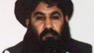 FILE - An undated handout picture released on 01 August 2015 by the Taliban militants showing Mullah Muhammad Akhtar Mansoor, the newly appointed leader of Afghan Talibans after the death of Mullah Muhammad Omar. The Afghan Taliban on 30 July 2015 said that Mullah Omar, the group's supreme leader, died following an illness, confirming news announced by the Afghan government the previous day. The Taliban also said Mullah Omar was living in the country when he died, to fend off accusations that he was living in Pakistan under the protection of its powerful intelligence agency. EPA/AFGHAN TALIBAN MILITANTS / HANDOUT (zu dpa "Taliban-Chef Mansur möglicherweise bei US-Angriff getötet" vom 21.05.2016) +++(c) dpa - Bildfunk+++