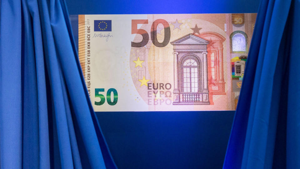 Der neue 50-Euro-Schein.