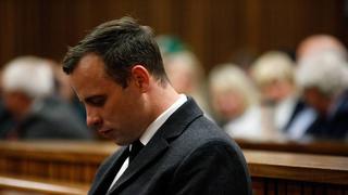 Oscar Pistorius während der Urteilsverkündung im Juli