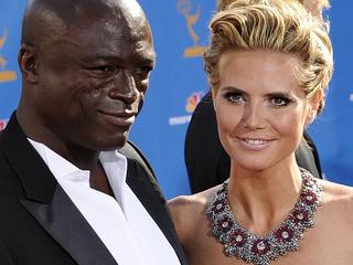 British singer Seal and his wife, German Model Heidi Klum, arrive at the 62nd annual Primetime Emmy Awards held at the Nokia Theatre in Los Angeles, California, USA, 29 August 2010. The Primetime Emmy Awards honor excellence in US primetime television programming. EPA/PAUL BUCK  +++(c) dpa - Bildfunk+++