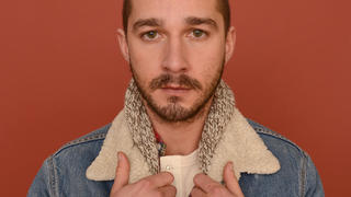 PARK CITY, UT - JANUARY 22:  Actor Shia LaBeouf poses for a portrait during the 2013 Sundance Film Festival at the Getty Images Portrait Studio at Village at the Lift on January 22, 2013 in Park City, Utah.  (Photo by Larry Busacca/Getty Images)