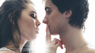 No words being able to express the feelings of two young lovers