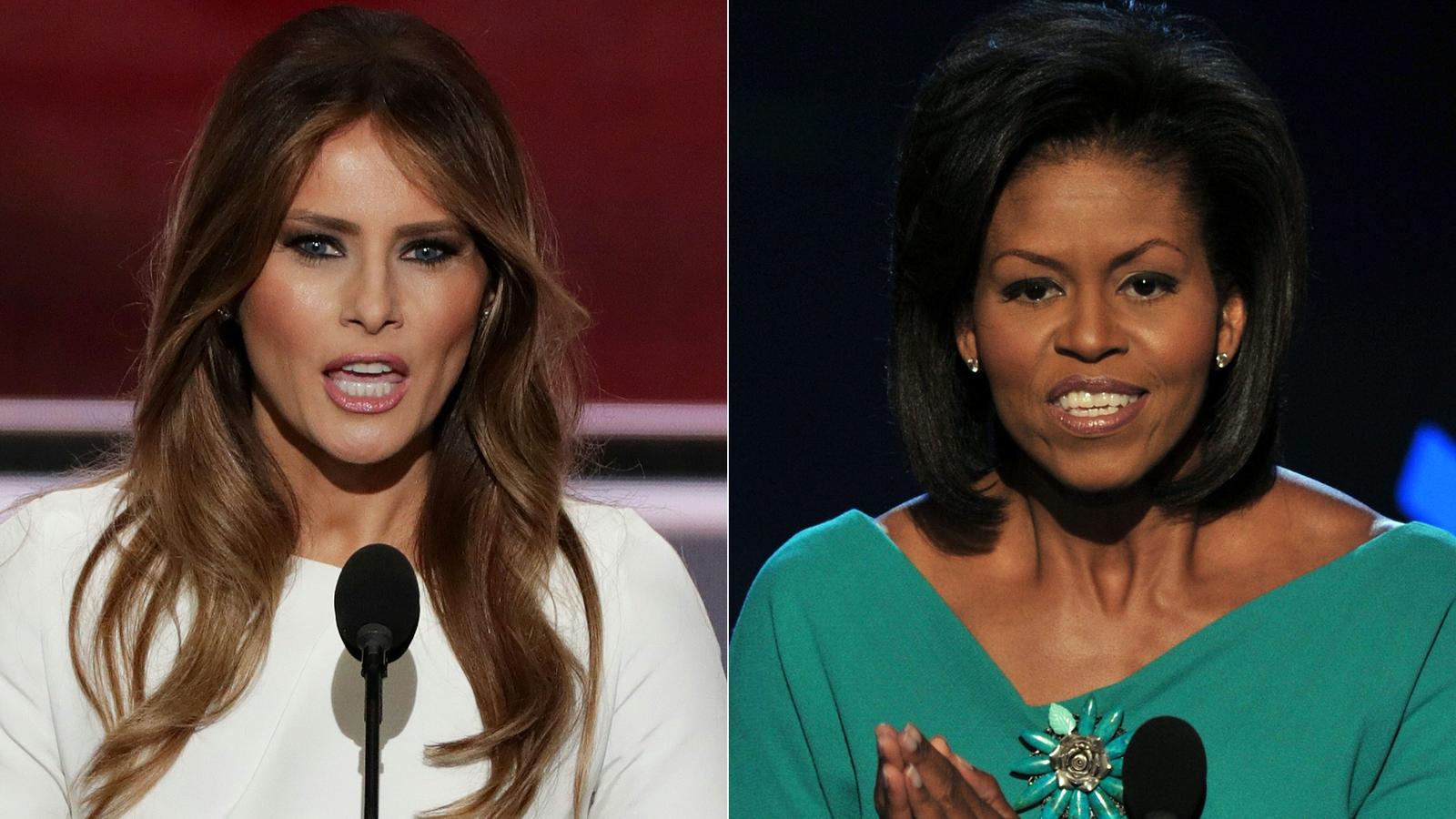 Melania Trump löst Michelle Obama zum Amtsantritt von Donald Trump im Weißen Haus ab.