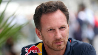 SAO PAULO, BRAZIL - NOVEMBER 13:  Infiniti Red Bull Racing Team Principal Christian Horner speaks with a member of the media in the paddock during practice for the Formula One Grand Prix of Brazil at Autodromo Jose Carlos Pace on November 13, 2015 in Sao Paulo, Brazil.  (Photo by Mark Thompson/Getty Images)