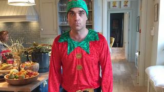 Robbie Williams als Weihnachtself