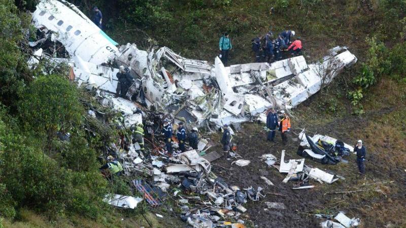 Flugzeugabsturz in Kolumbien